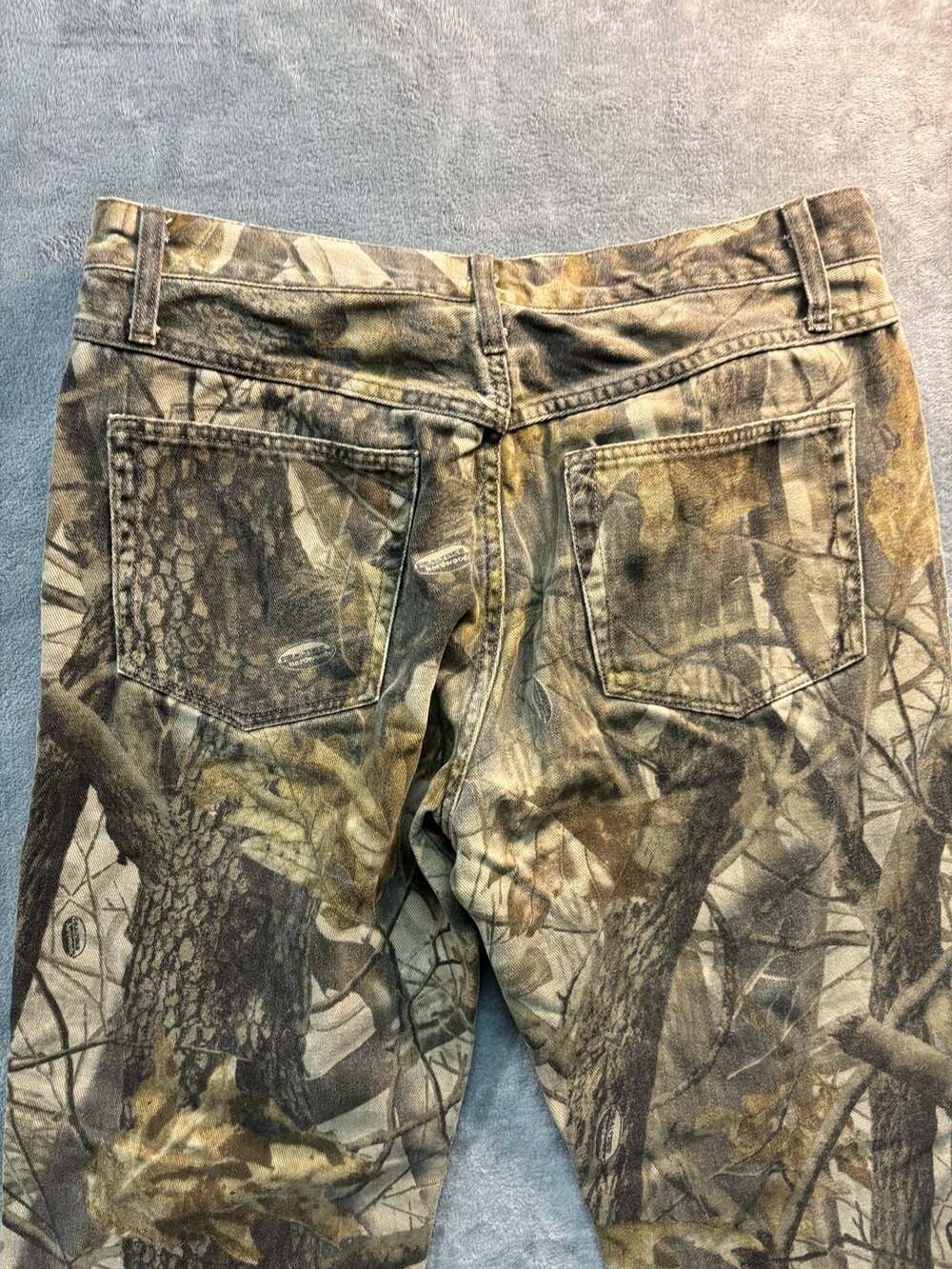 Outfitters Ridge Realtree Hardwoods Double Knee Hunting Pants y2k - Picture 6 of 6